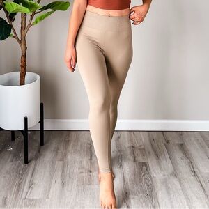 Amazon Beige Women's Leggings